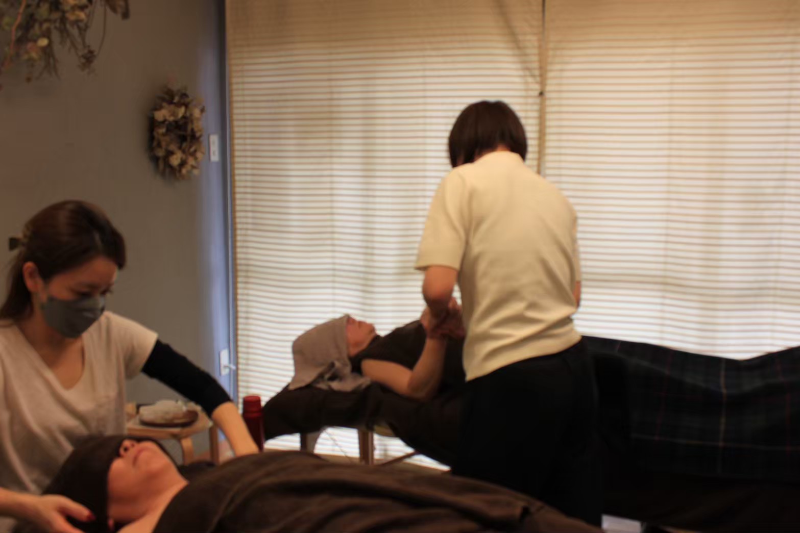 ヘッドトリートメント実習